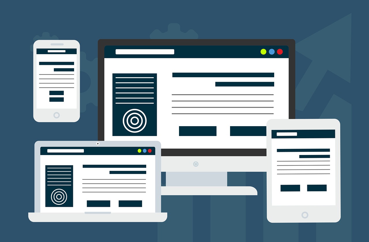 Responzivní web na různých zařízeních